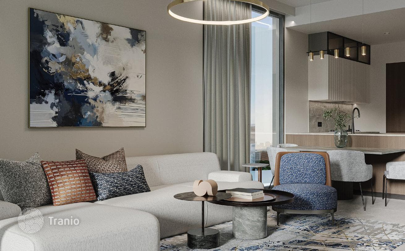 Новая резиденция Mariott Residences с бассейном и рестораном недалеко от канала и Джумейра-Бич, Business Bay, Дубай, ОАЭ, фото 2