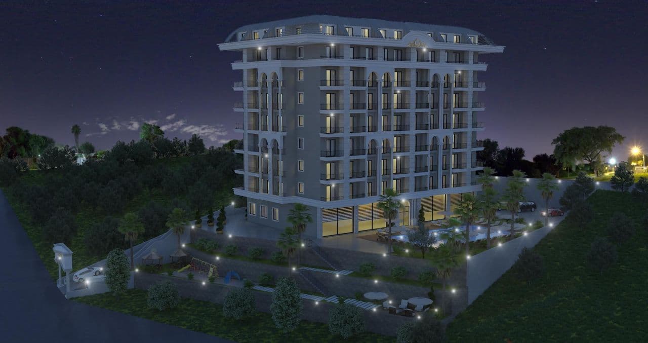 Квартира в Авсалларе, Турция, 42 м2