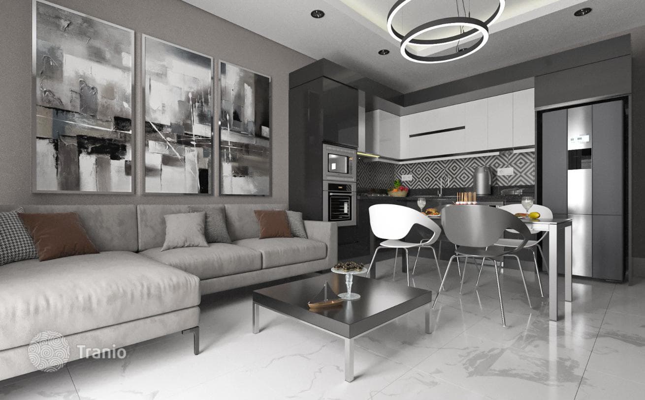 3-комнатные апартаменты в новостройке 82 м² в Махмутларе, Турция, фото 4