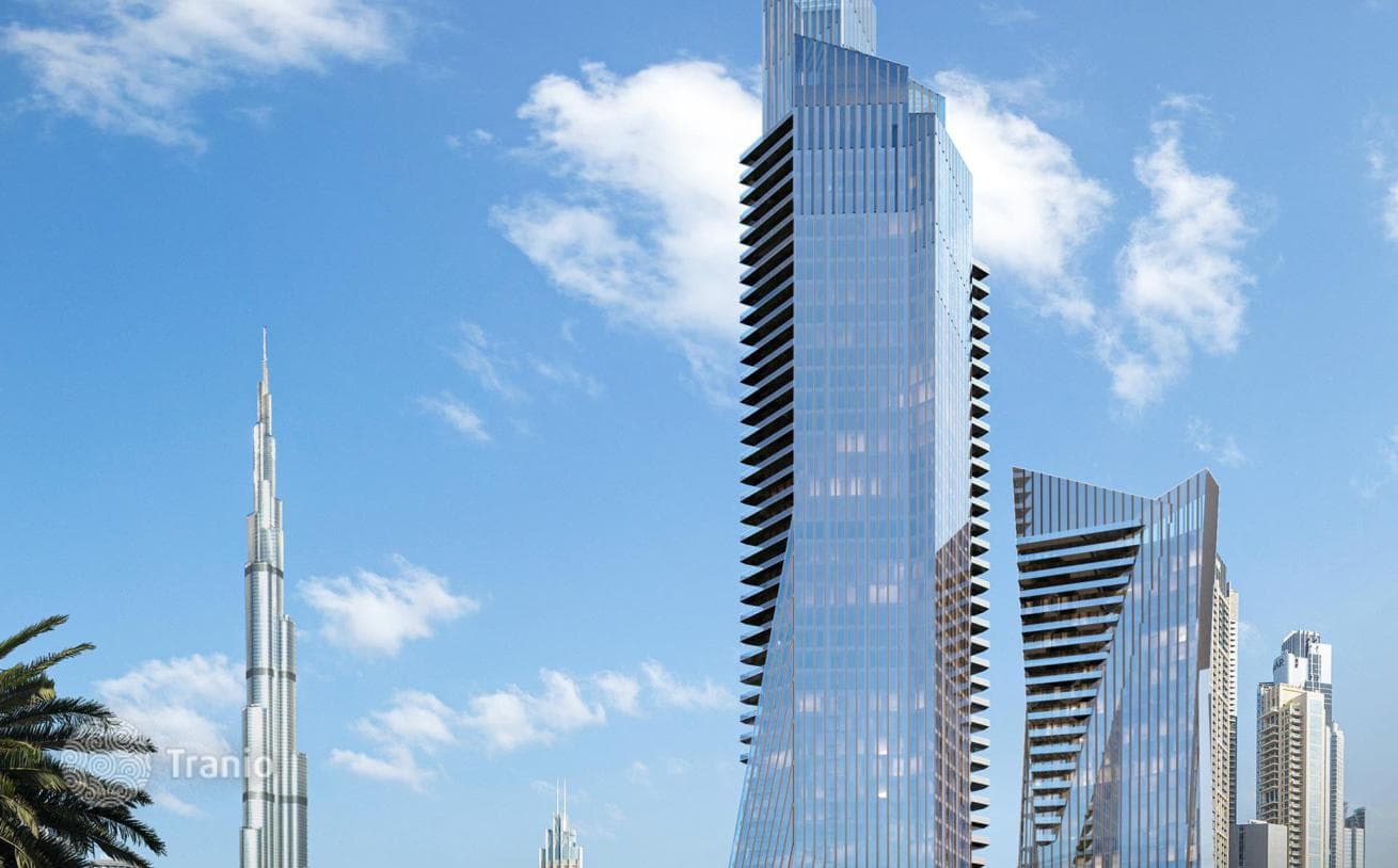 Апартаменты «под ключ» в небоскрёбе Baccarat, Downtown Dubai, Дубай, ОАЭ