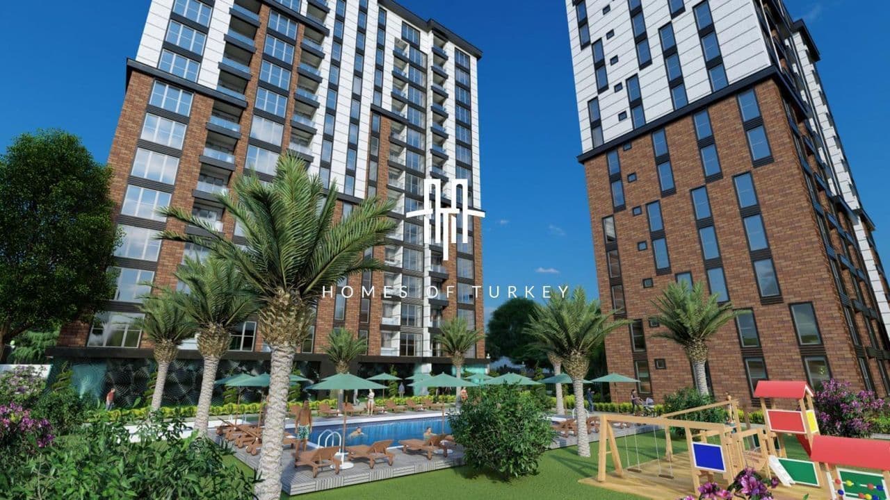 Апартаменты в Стамбуле, Турция, 72 м2