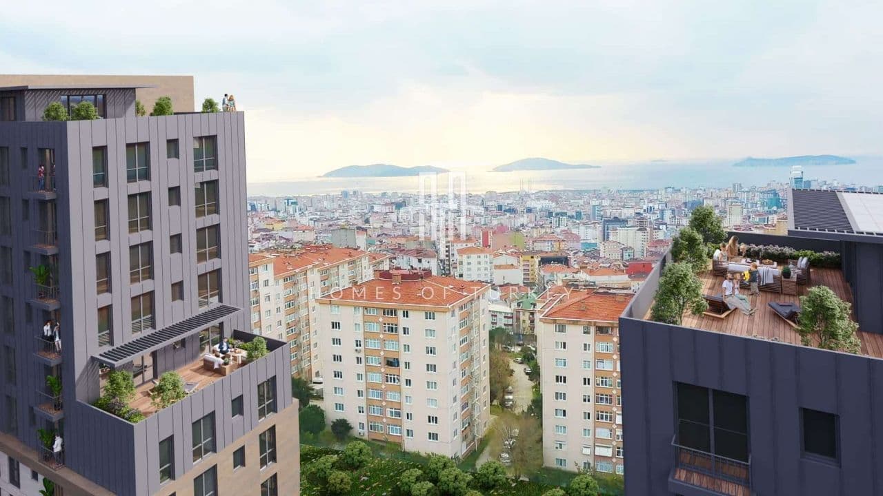 Апартаменты в Стамбуле, Турция, 88 м2