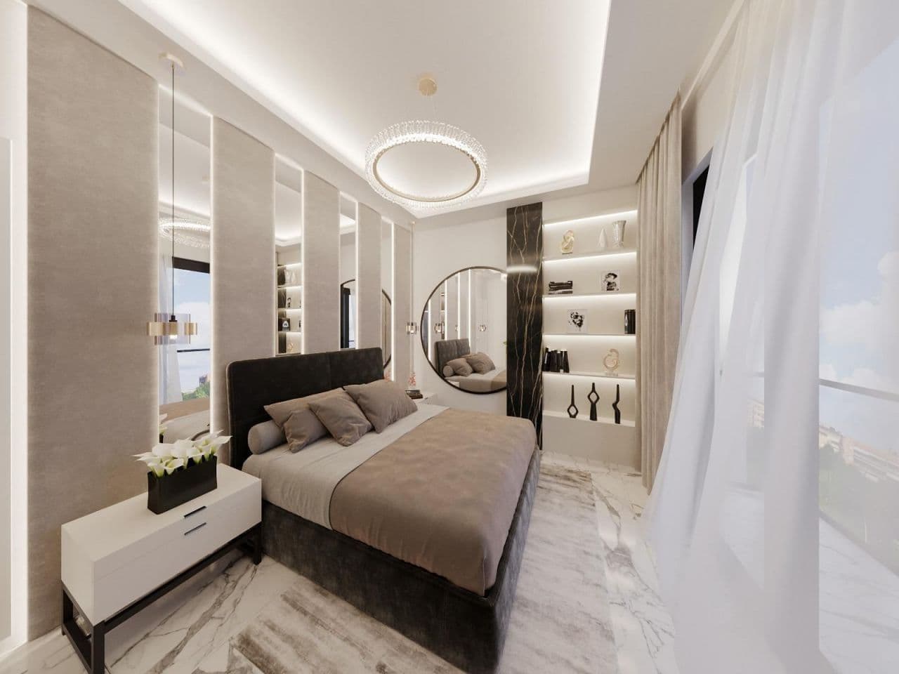 Квартира в Авсалларе, Турция, 50 м2