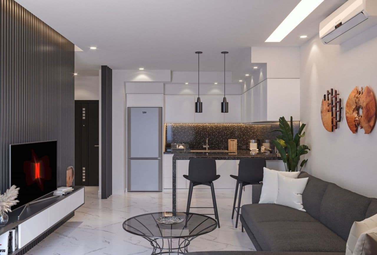 Апартаменты в Авсалларе, Турция, 55 м2, фото 3