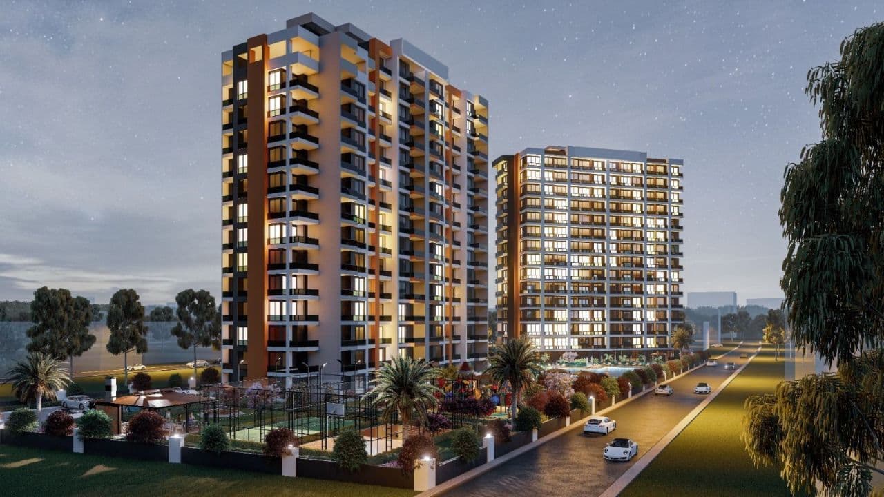 Апартаменты в Мерсине, Турция, 56 м2