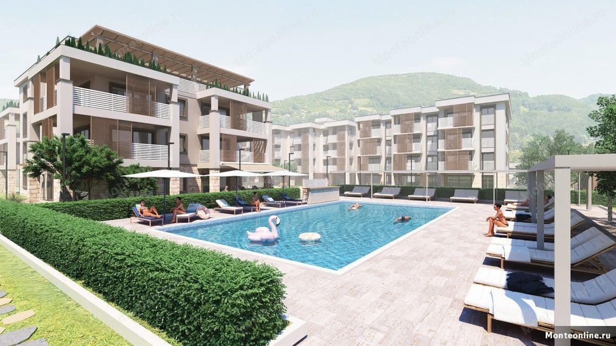 Квартира в Херцег-Нови, Черногория, 76 м2