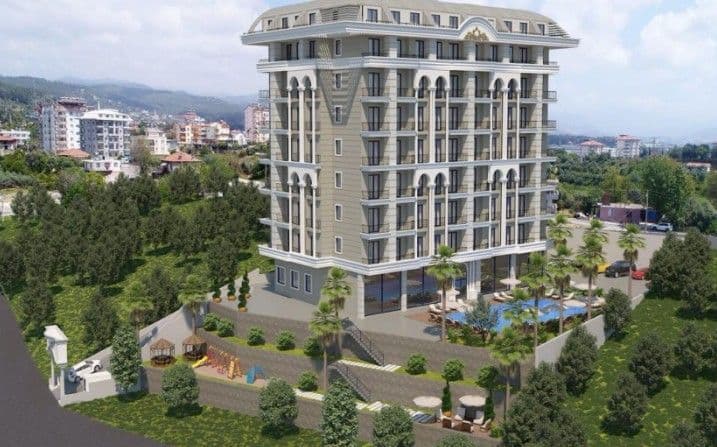 Апартаменты в Авсалларе, Турция, 52 м2