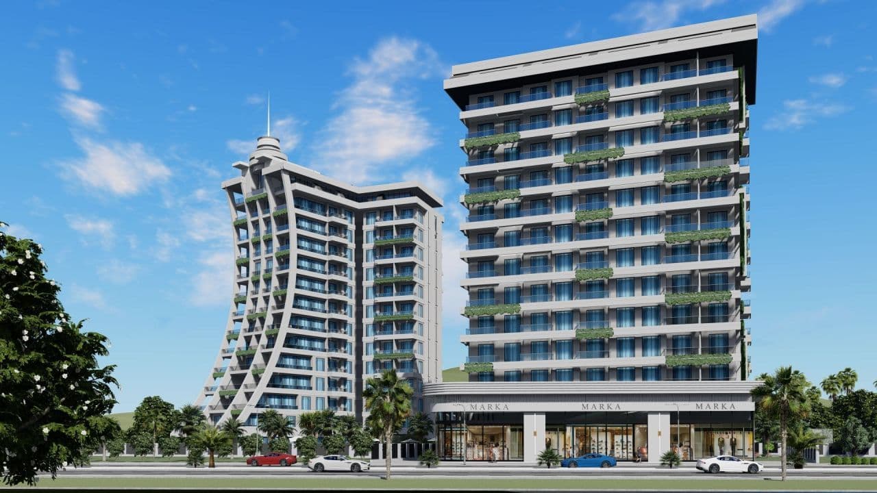 Квартира в Алании, Турция, 54 м2, фото 3