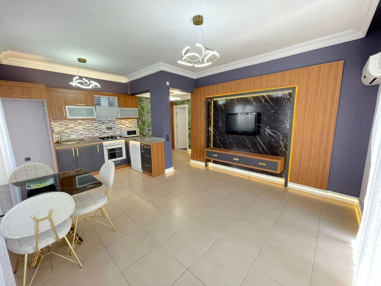 Квартира в Алании, Турция, 110 м2