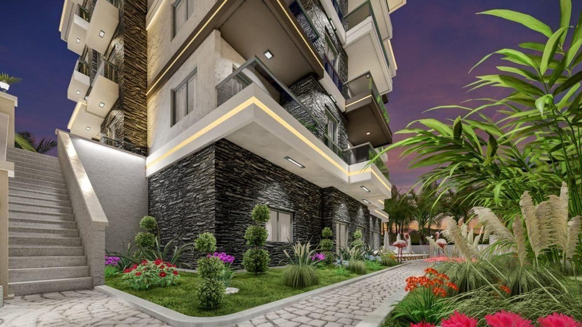 Квартира в Алании, Турция, 55 м2, фото 4