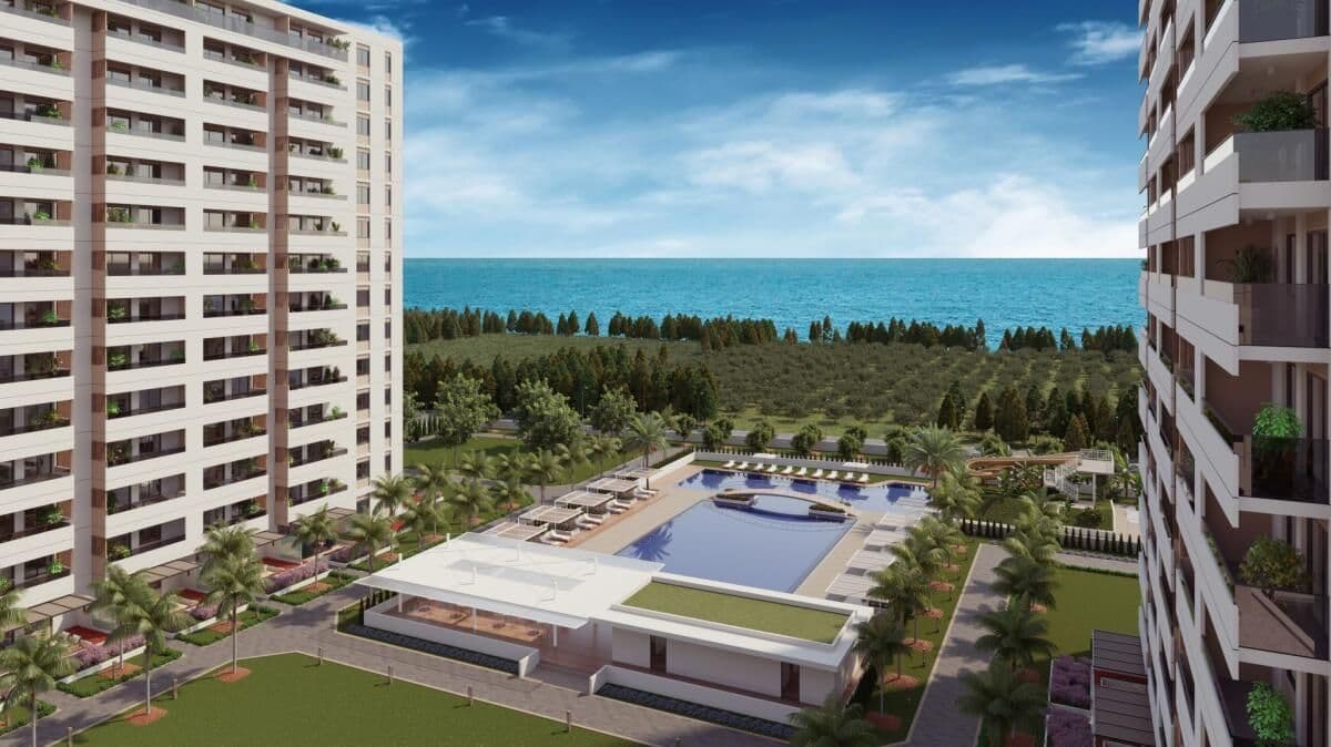 Квартира в Мерсине, Турция, 78 м2