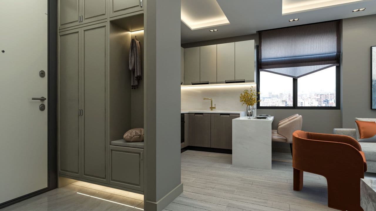 Квартира в Мерсине, Турция, 70 м2, фото 4