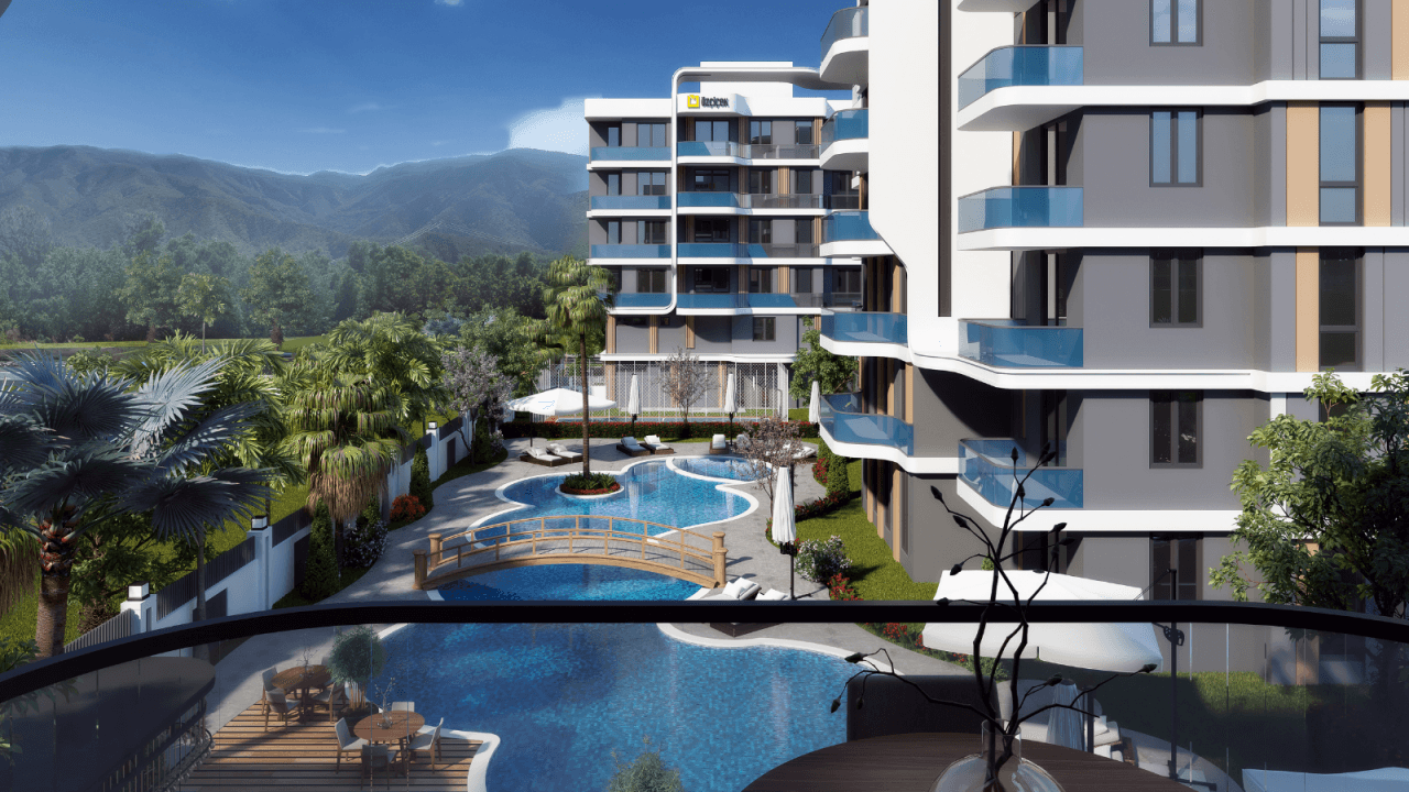 Квартира в Анталии, Турция, 60 м2