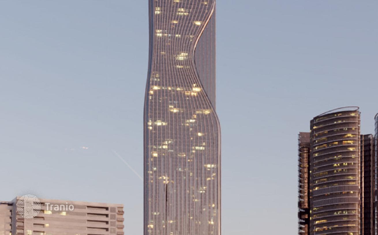 Квартиры в элитном небоскрёбе Tiger Sky Tower, район Business Bay, Дубай, ОАЭ, фото 3