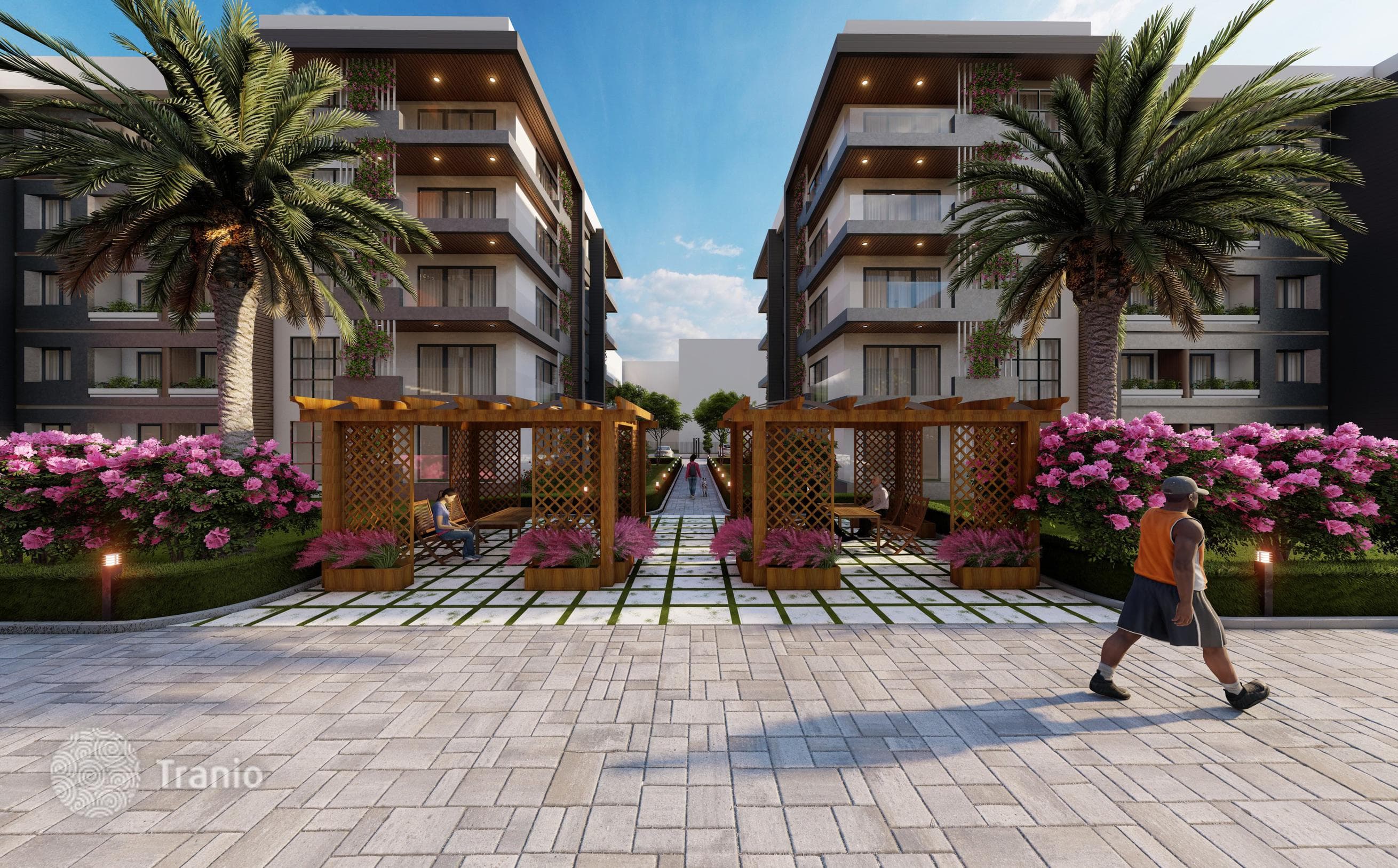 Жилой комплекс с парковкой, фитнес-центром и бассейном, Дёшемеалты, Анталья, Турция, фото 3