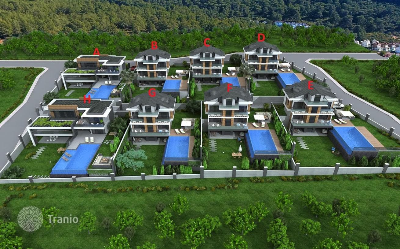 4-комнатная вилла 240 м² в Олюденизе, Турция, фото 2
