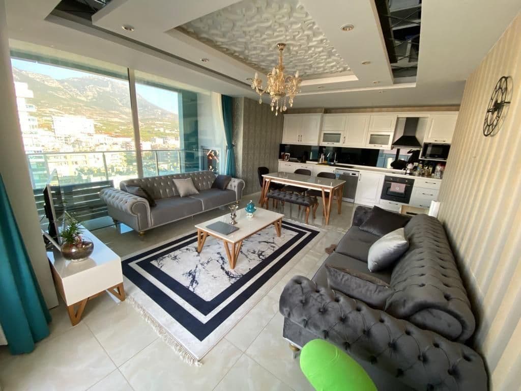Квартира в Алании, Турция, 110 м2, фото 2