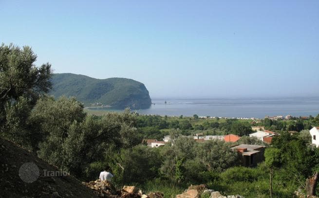 Земельный участок с видом на море, Будва, Черногория
