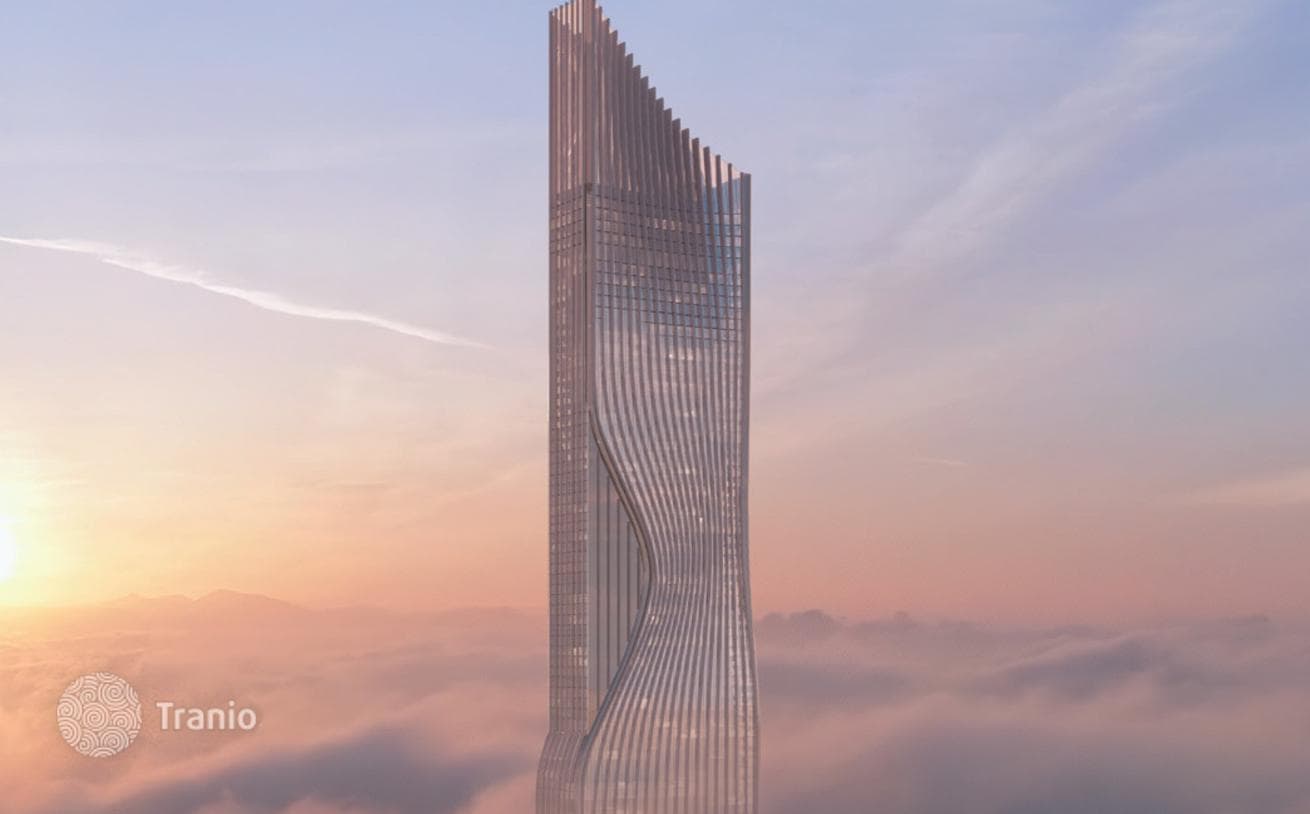 Квартиры в элитном небоскрёбе Tiger Sky Tower, район Business Bay, Дубай, ОАЭ, фото 2