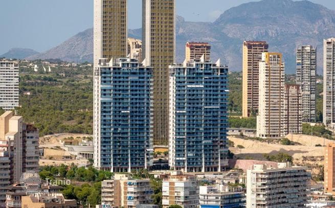 Трёхкомнатная квартира в элитном комплексе, Бенидорм, Аликанте, Испания, фото 3