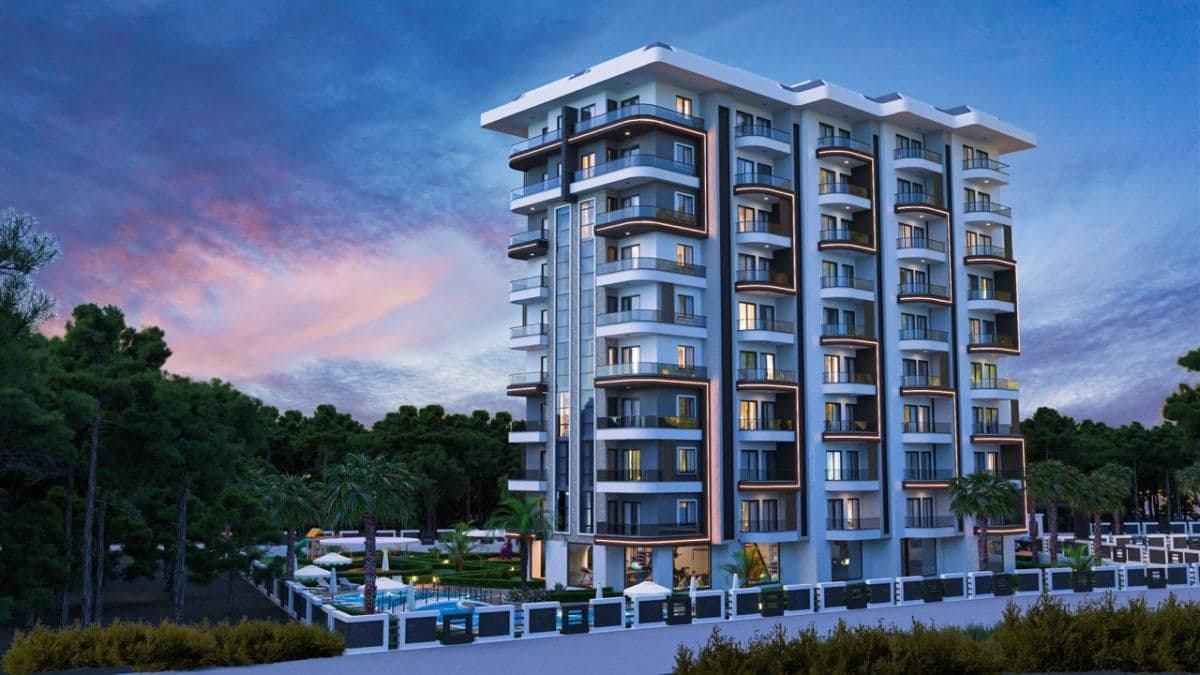 Квартира в Авсалларе, Турция, 43 м2, фото 5