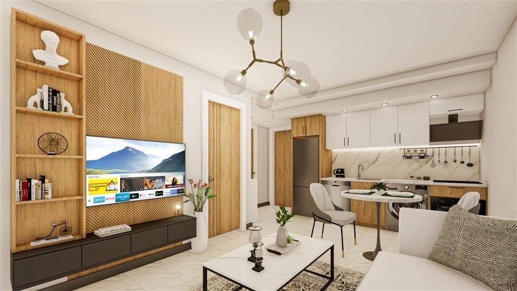Квартира в Авсалларе, Турция, 44 м2, фото 4