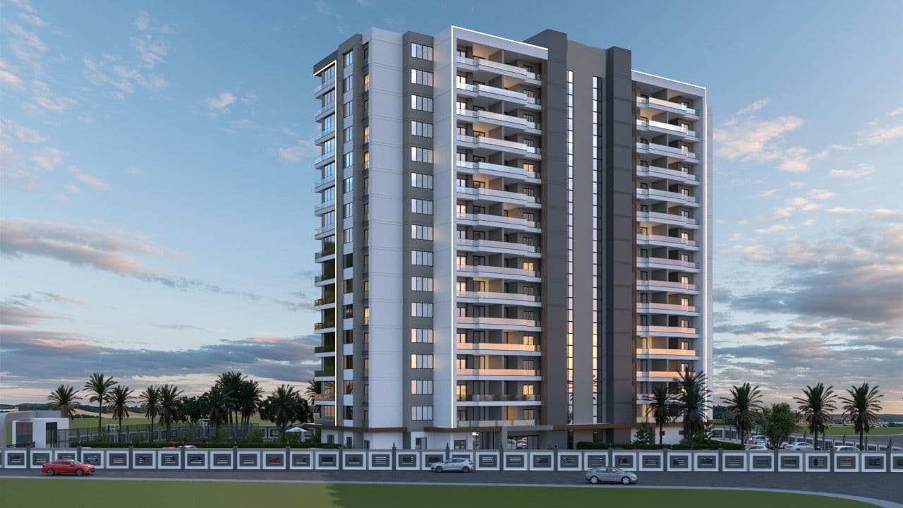 Апартаменты в Мерсине, Турция, 80 м2