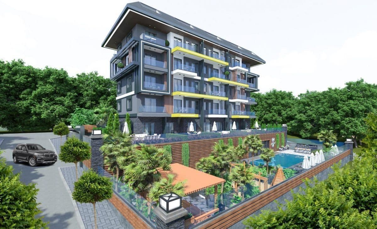 Квартира в Кестеле, Турция, 43 м2