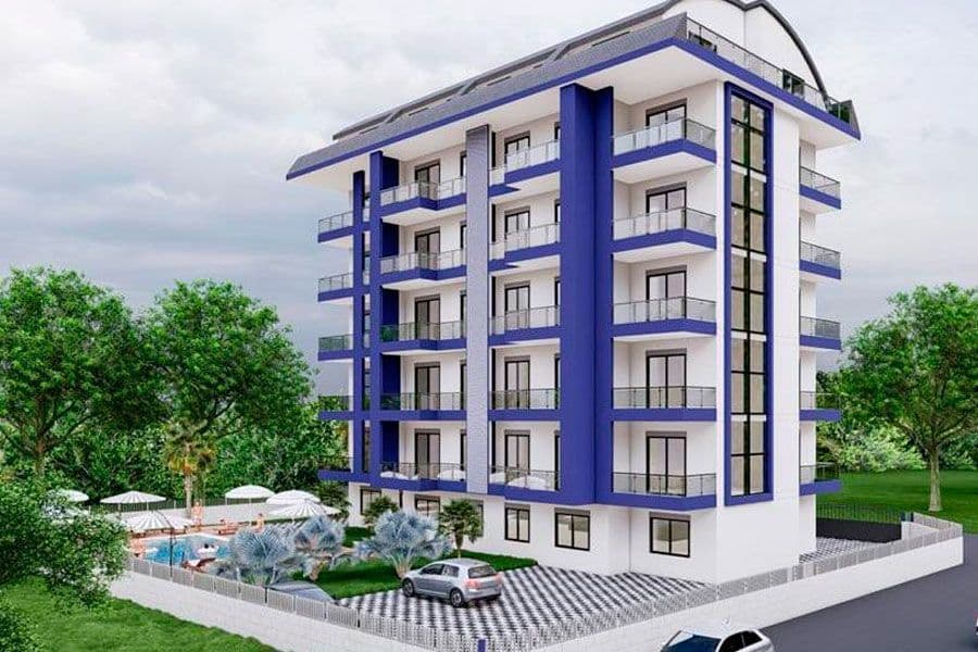 Квартира в Авсалларе, Турция, 55 м2, фото 2