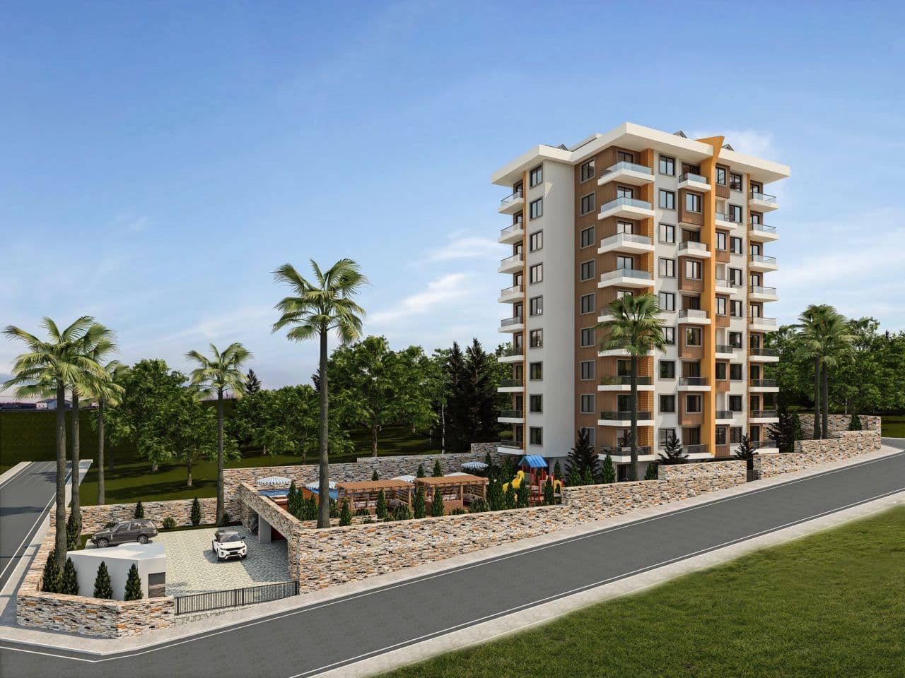 Апартаменты в Алании, Турция, 52 м2, фото 4
