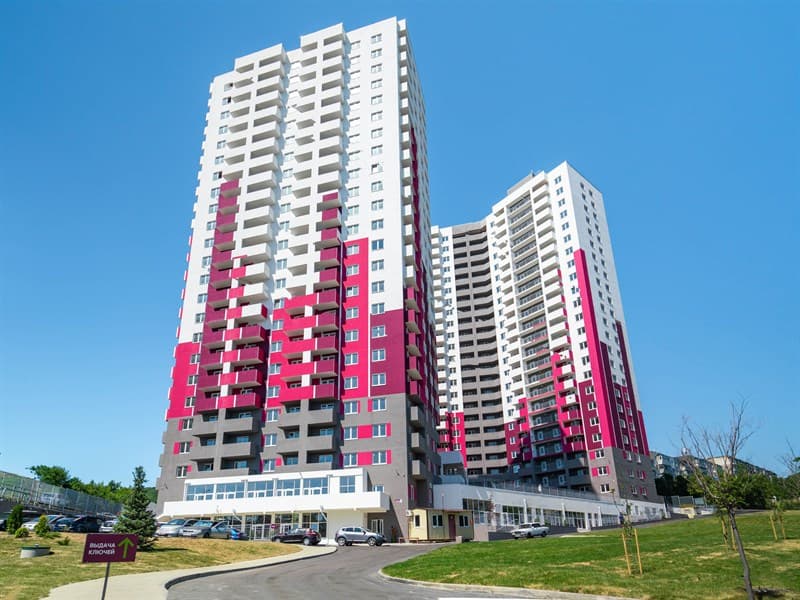 3 к. квартира 78.70 кв. м, 20/23 этаж. ЖК Малина, Новороссийск, Россия, фото 3