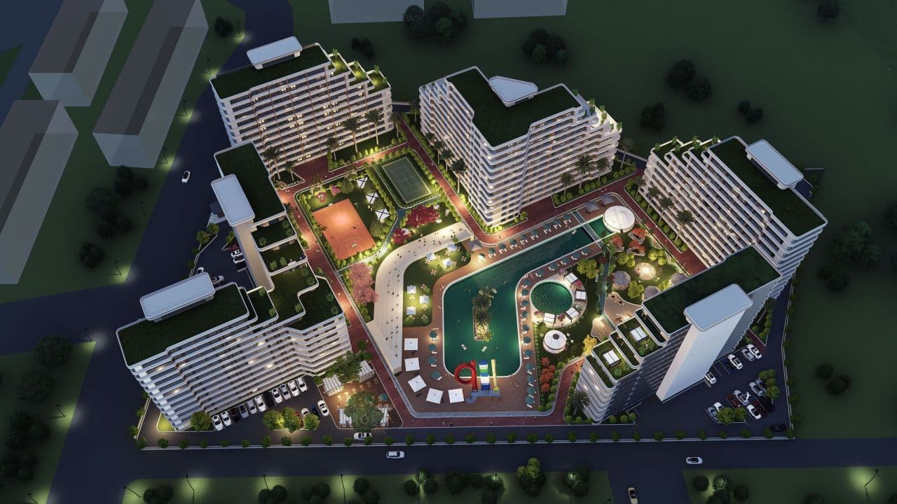 Апартаменты в Мерсине, Турция, 70 м2, фото 3