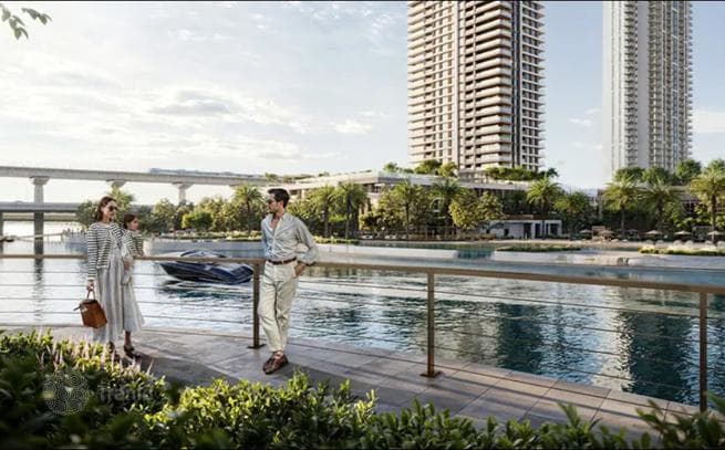 Новые апартаменты в элитном небоскрёбе Palace Residences Creek Blue, район Dubai Creek Harbour, Дубай, ОАЭ, фото 2