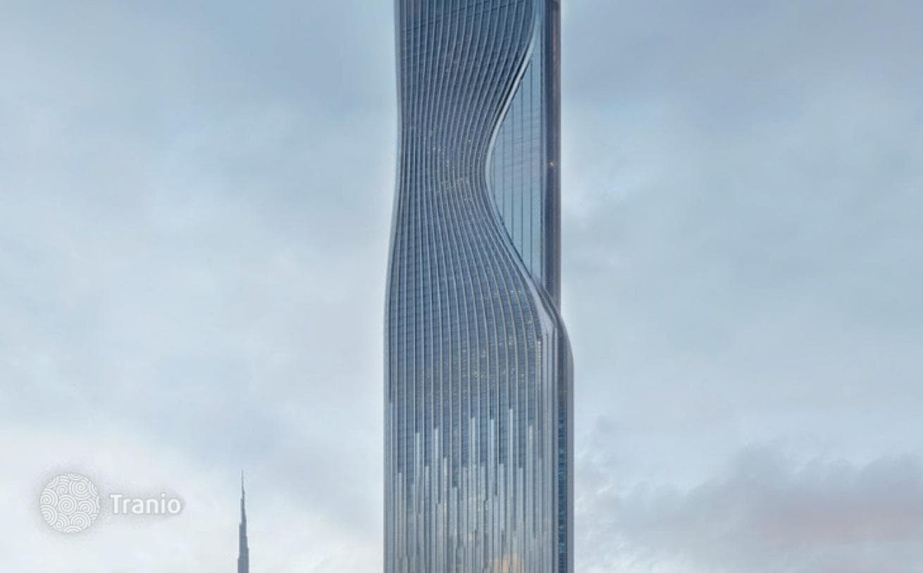 Квартиры в элитном небоскрёбе Tiger Sky Tower, район Business Bay, Дубай, ОАЭ, фото 4
