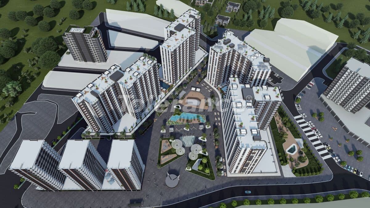 Апартаменты в Мерсине, Турция, 60 м2