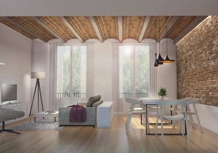 Квартира в Барселоне, Испания, 91 м2