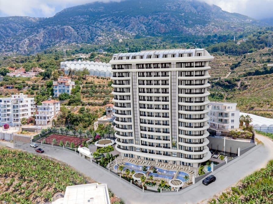 Квартира в Алании, Турция, 55 м2