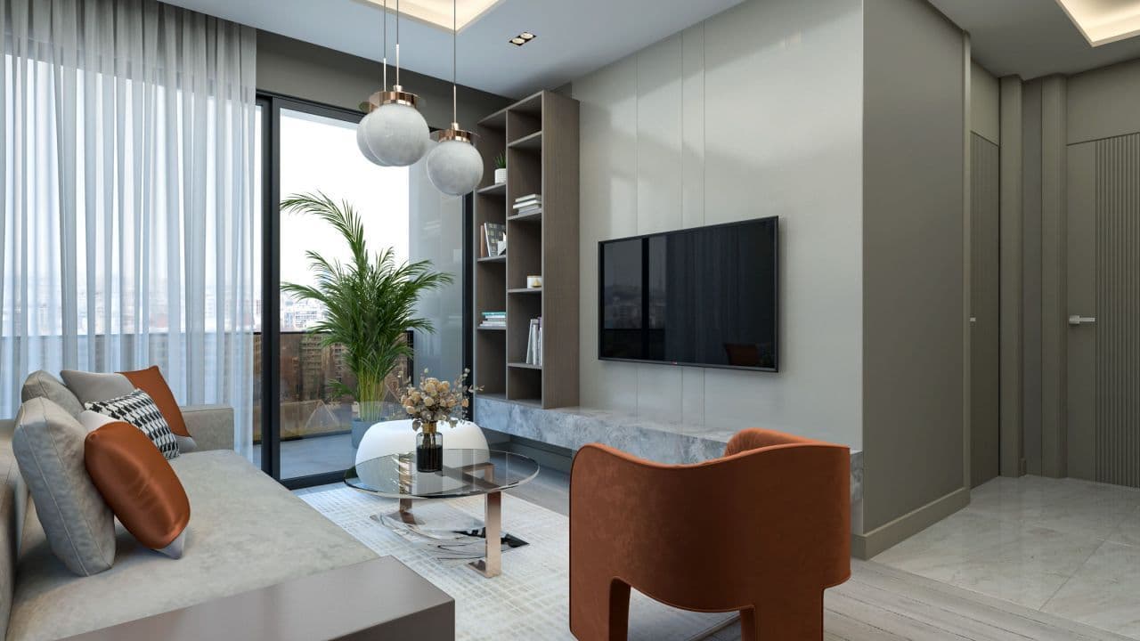 Квартира в Мерсине, Турция, 70 м2, фото 2