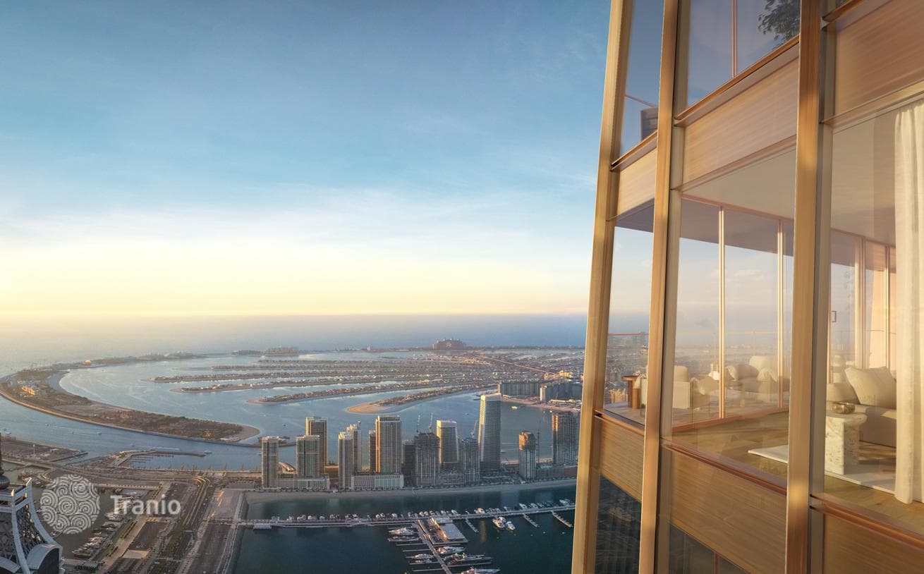 Апартаменты класса люкс под брендом отеля Six Senses в престижной локации Dubai Marina, Дубай, ОАЭ