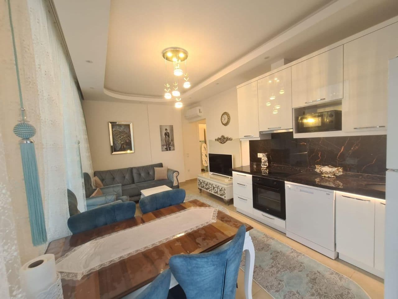 Квартира в Алании, Турция, 70 м2, фото 2