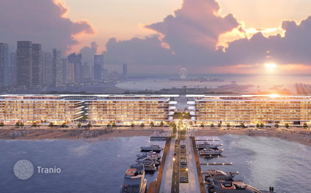 Первоклассный жилой комплекс Dubai Harbour Residences с доступом к пляжу в The Palm Jumeirah, Дубай, ОАЭ, фото 3