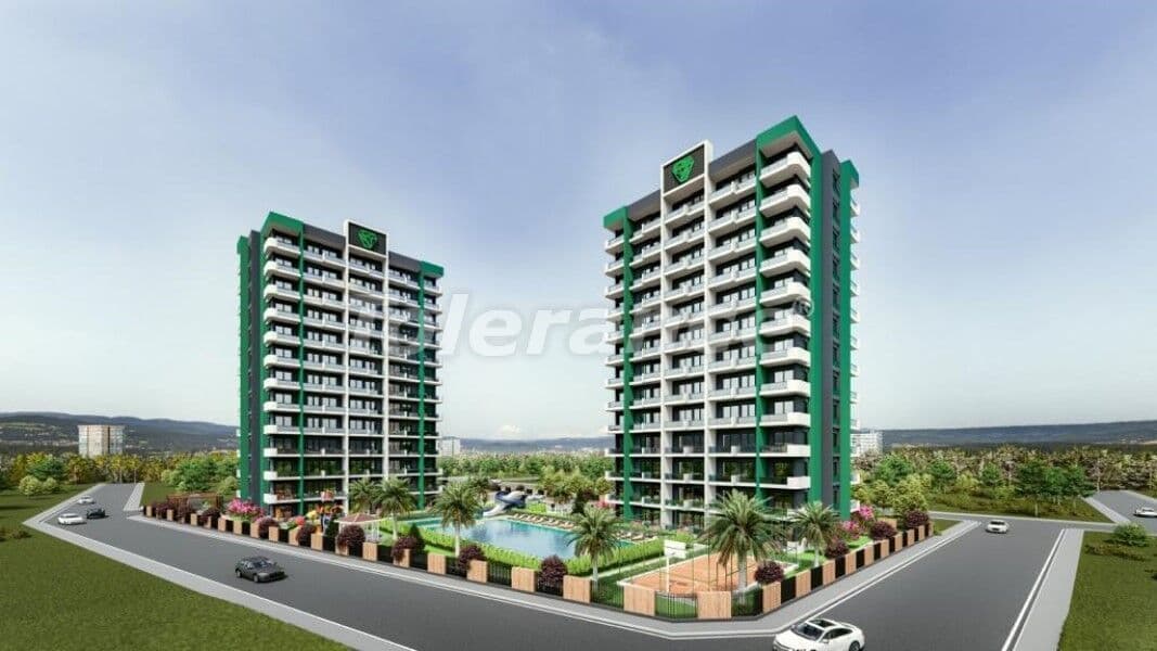 Апартаменты в Мерсине, Турция, 58 м2, фото 2