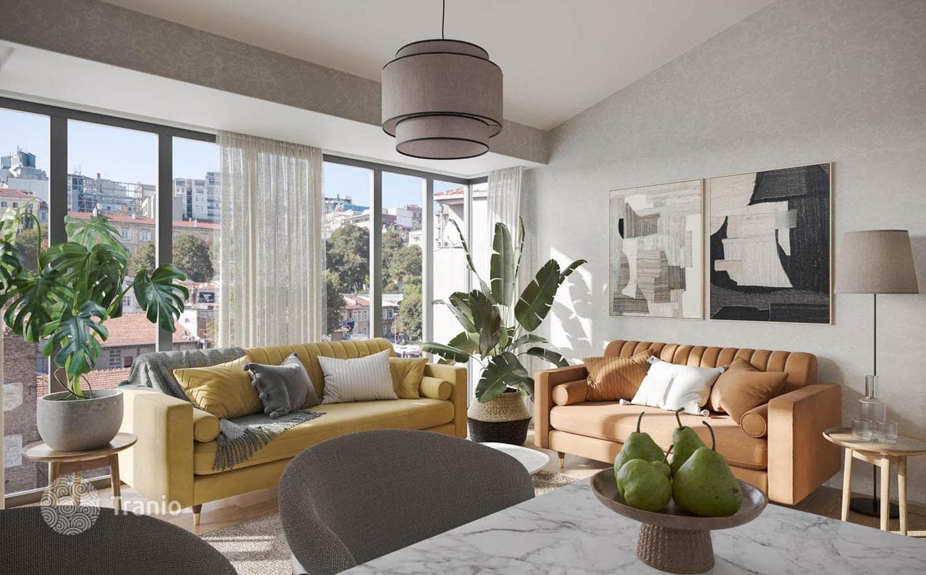 1-комнатные апартаменты в новостройке 50 м² в Бейоглу, Турция, фото 2