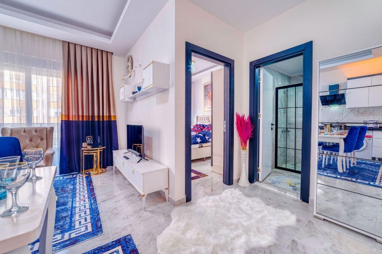 Квартира в Алании, Турция, 60 м2, фото 4