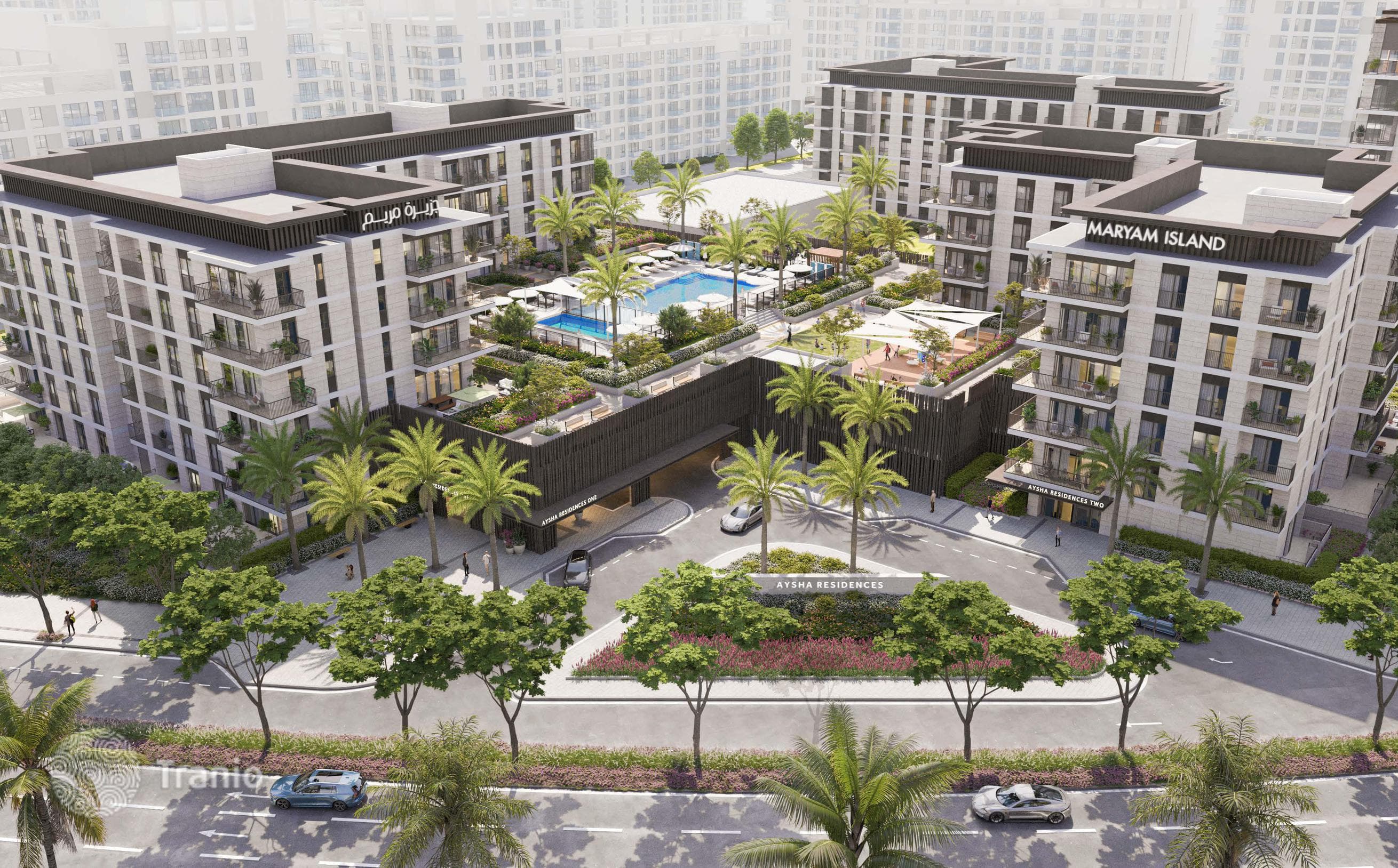 Новые апартаменты в жилом комплексе Aysha Residence рядом с набережной Аль-Хан, Шарджа, ОАЭ
