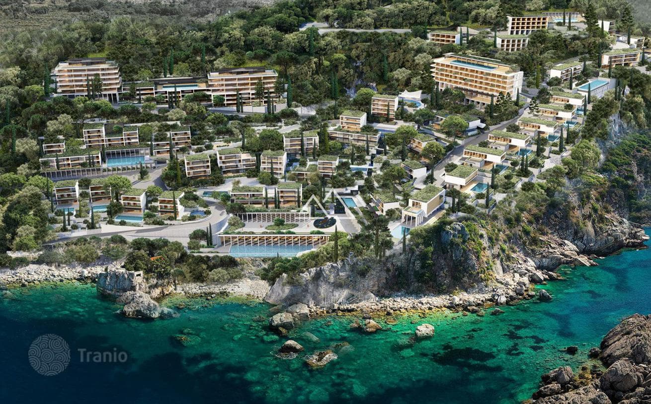 Апартаменты с 2 спальнями в новом проекте на берегу моря