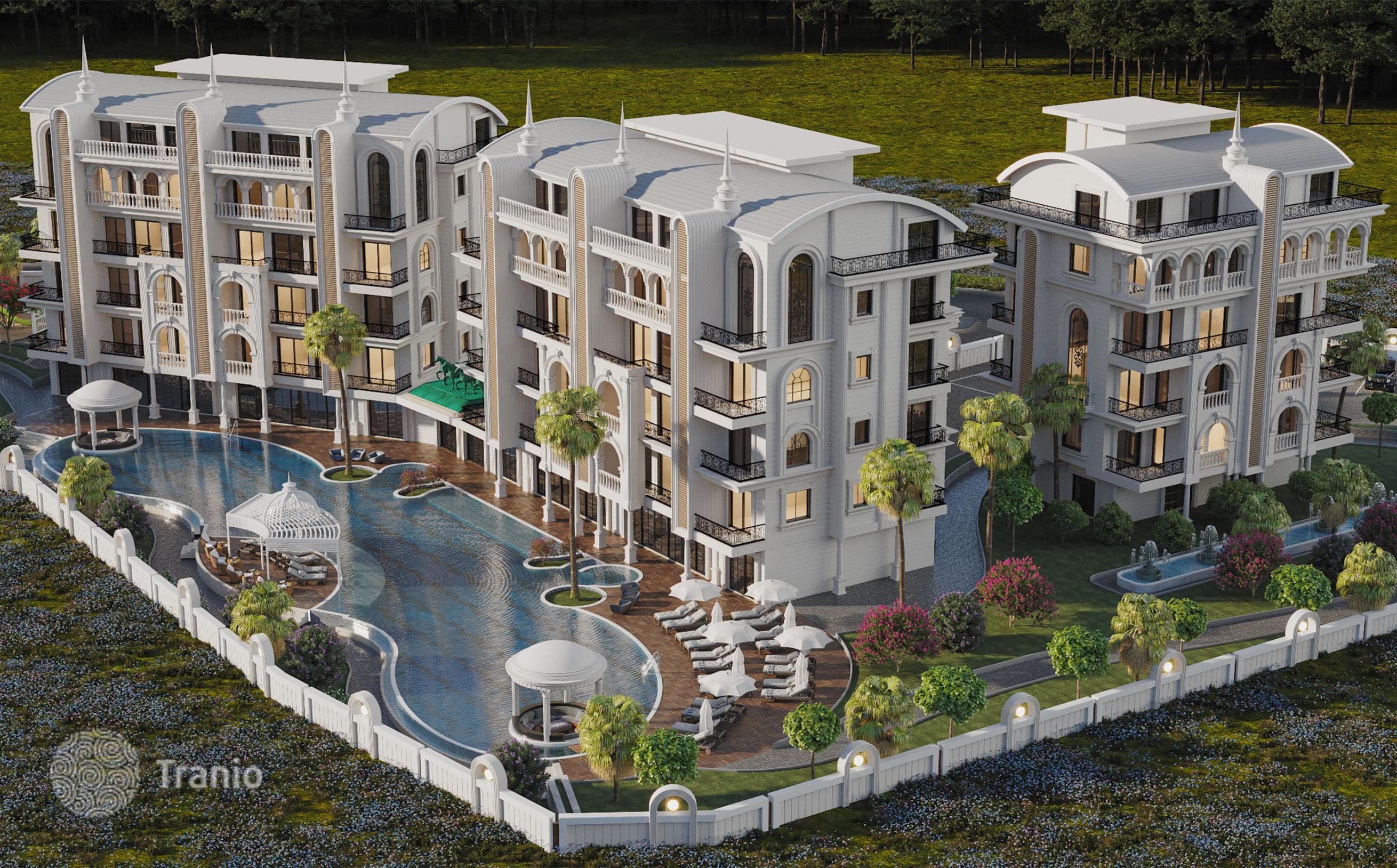 2-комнатные апартаменты в новостройке 50 м² в Каргыджаке, Турция