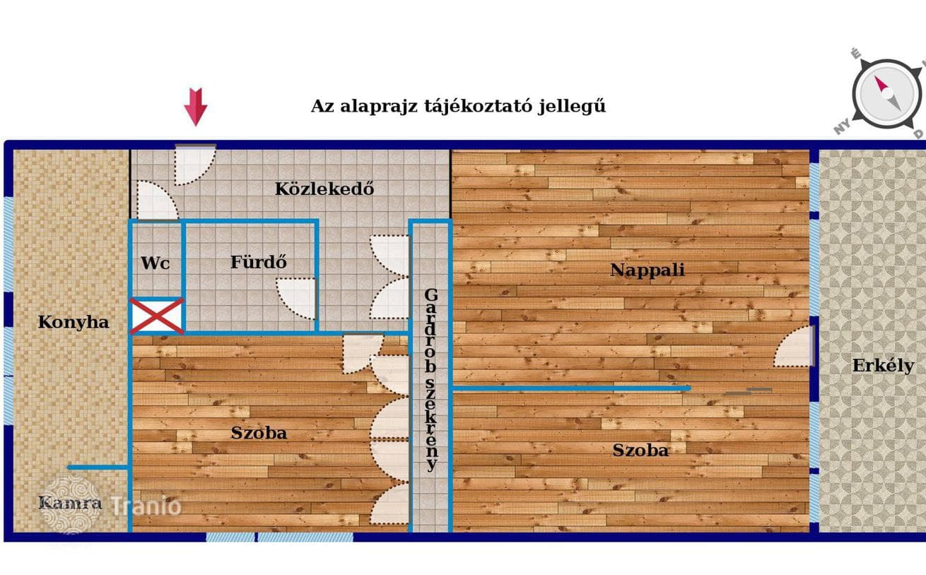 3-комнатная квартира 75 м² в Районе XII (Хедьвидеке), Венгрия