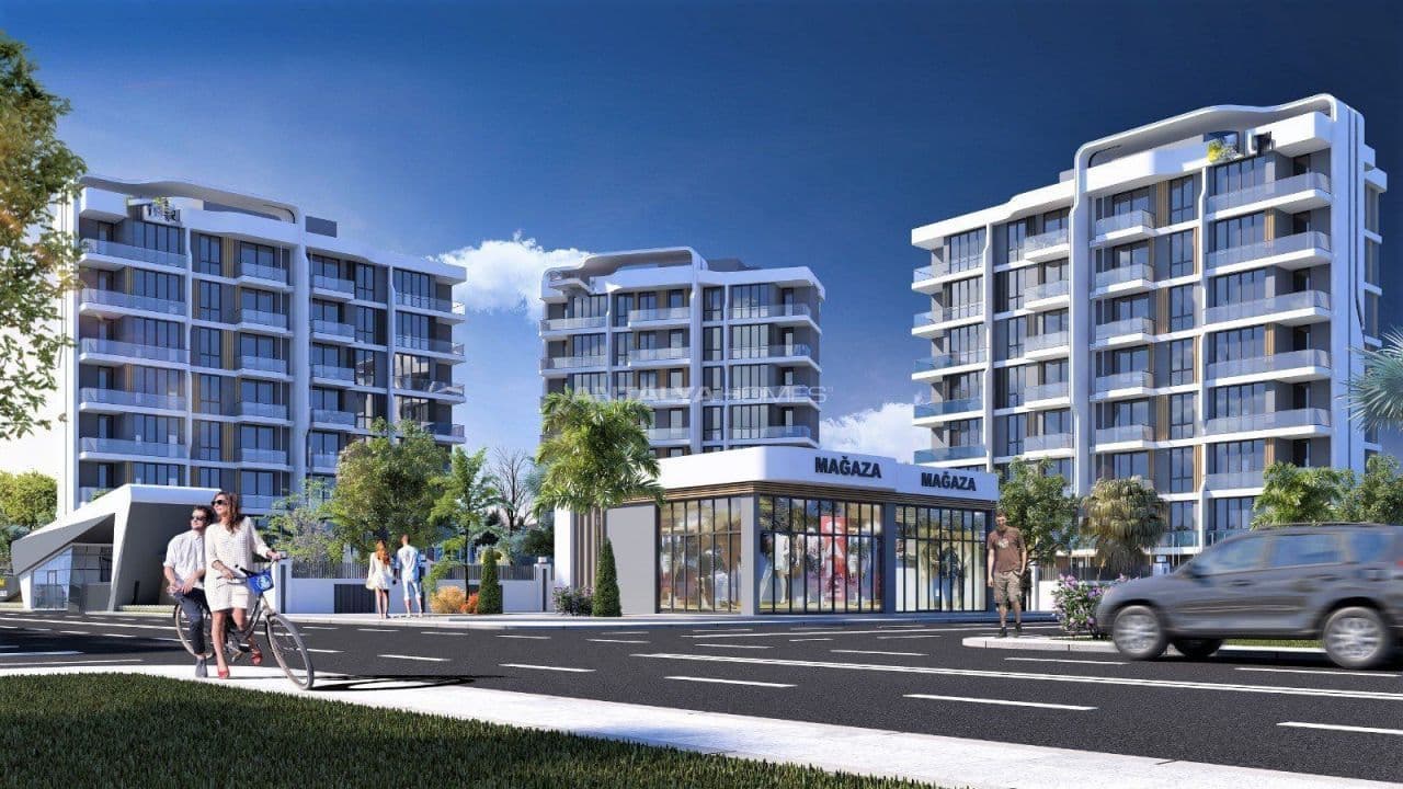 Апартаменты в Анталии, Турция, 50 м2