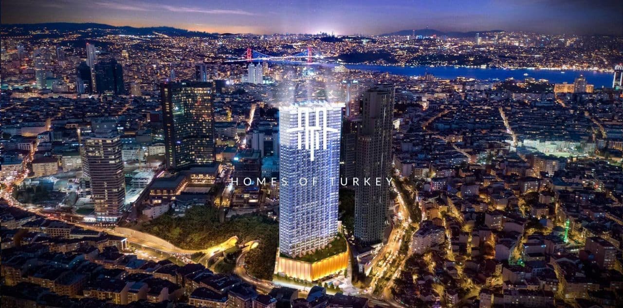 Апартаменты в Стамбуле, Турция, 83 м2